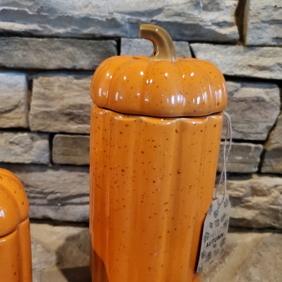 Popular Pumpkin Canisters-NWT - Picture 6 of 9